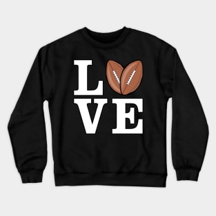 I Love American Football Crewneck Sweatshirt